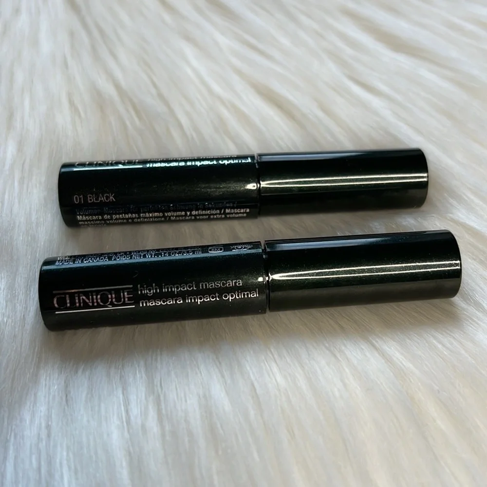 Clinique Mini Black High Impact Mascara Set of 2